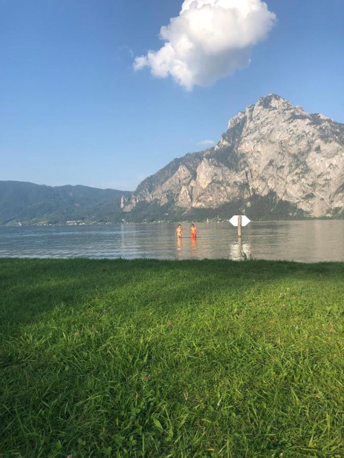 Bergglueck - Gemuetliches Appartement Am Traunsee Altmünster Kültér fotó