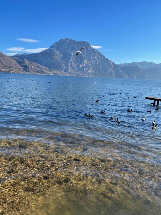Bergglueck - Gemuetliches Appartement Am Traunsee Altmünster Kültér fotó